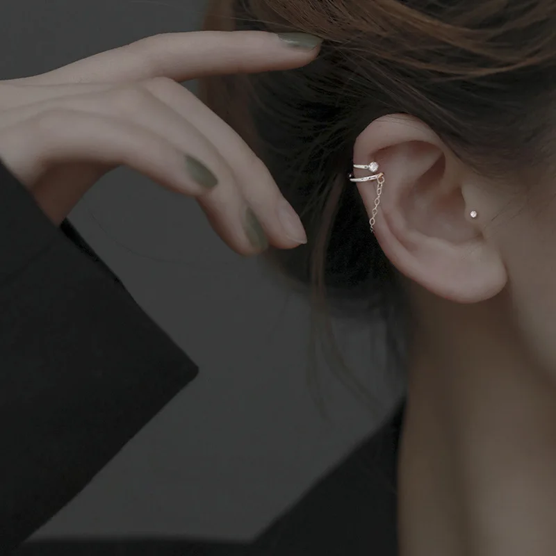 1PC Non-Piercing Cuff Ear Clip Earring for Women