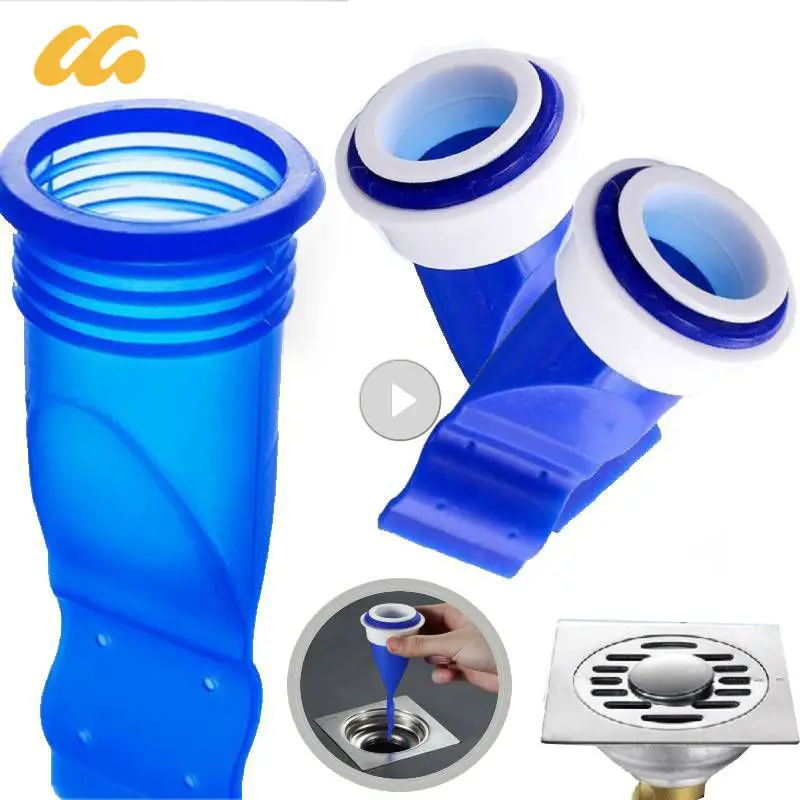 Floor Drain Floor Drain Deodorant Floor Drain Core Floor Drain Filter Silicone Drain Stopper Drain Stopper Odor-proof Leak Insect Control For Kitchen Bathroom