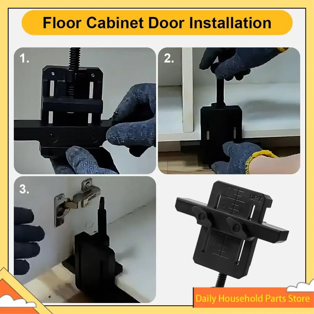 Adjustable Cabinet Door Installation Positioner, Cabinet Hardware Jig Tool, Cabinet Door Mount Locator 3Pcs HOT!