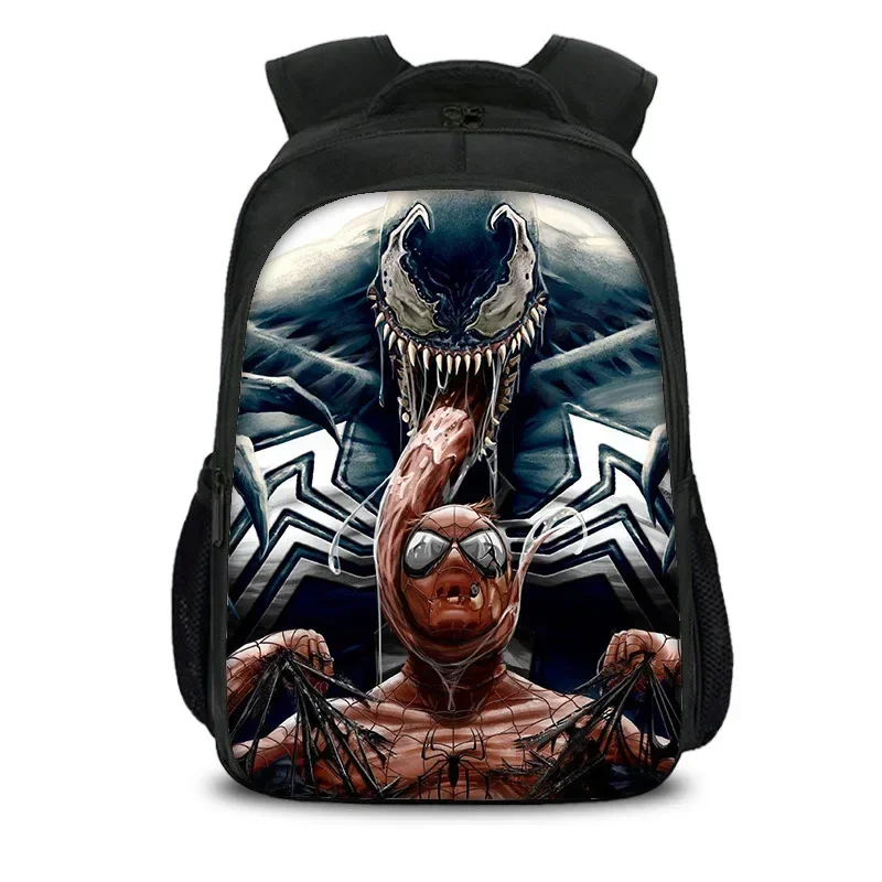 thumbnail image 1 of Figura de anime de Marvel Universos paralelos Spiderman Miles Morales Gwen Stacy Mochila para estudiantes para niños Mochila escolar Regalos de cumpleaños, 1 of 5