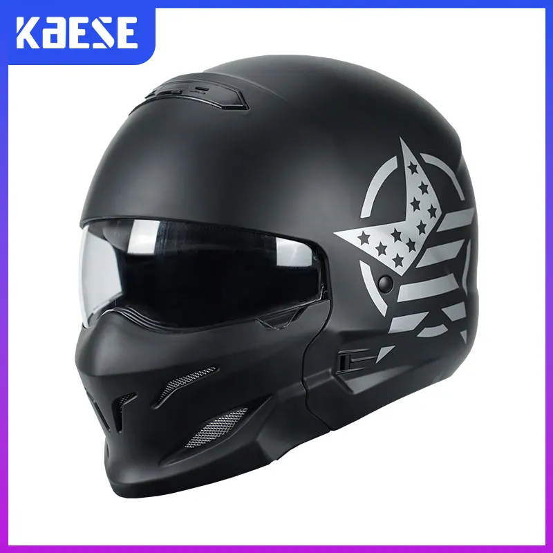 Cascos De Moto Hombre Casco Integral Para Moto Certificado DOT