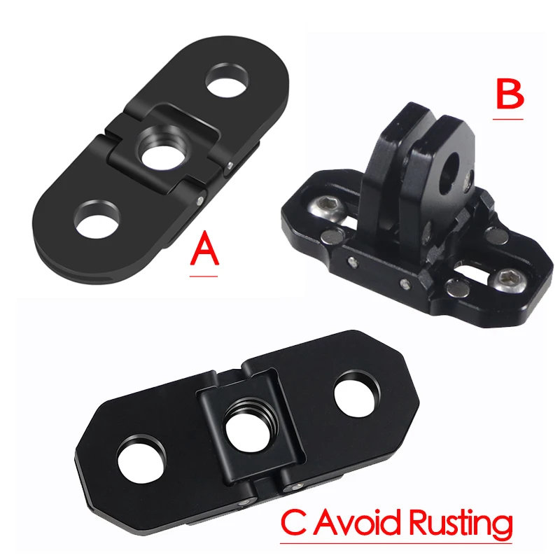 Description Picture 2 of itemFoldable Magnetic Mini Tripod Adapter Converter Mount Monopod Head Base 1/4" Hole for Gopro 13 12 Insta360 X4 OSMO Action Camera