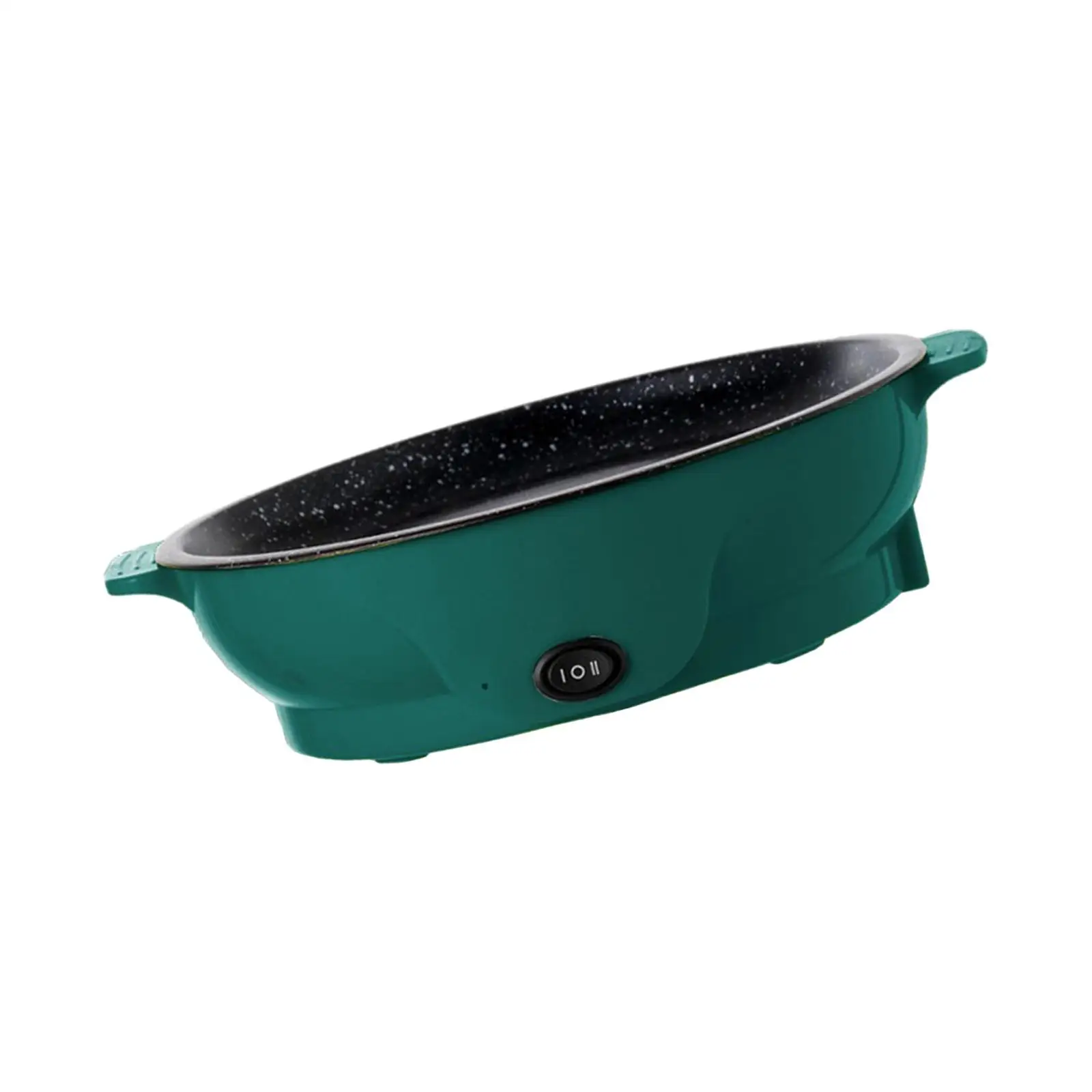 Electric Griddle 110V Barbecue Cooker Flat Top Grill Camping Nonstick Stay Cool Handles Electric Baking Tray Electric Skillet