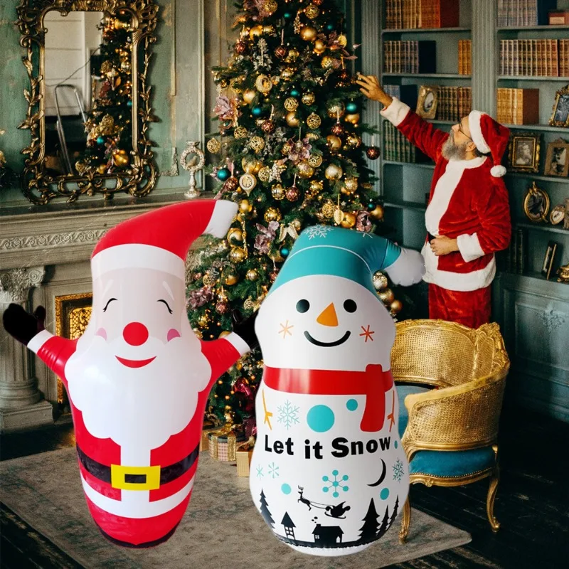 

PVC Inflatable Santa Claus Snowman Decoration Halloween Pumpkin White Ghost Outdoor Party Garden Decoration Christmas Toys
