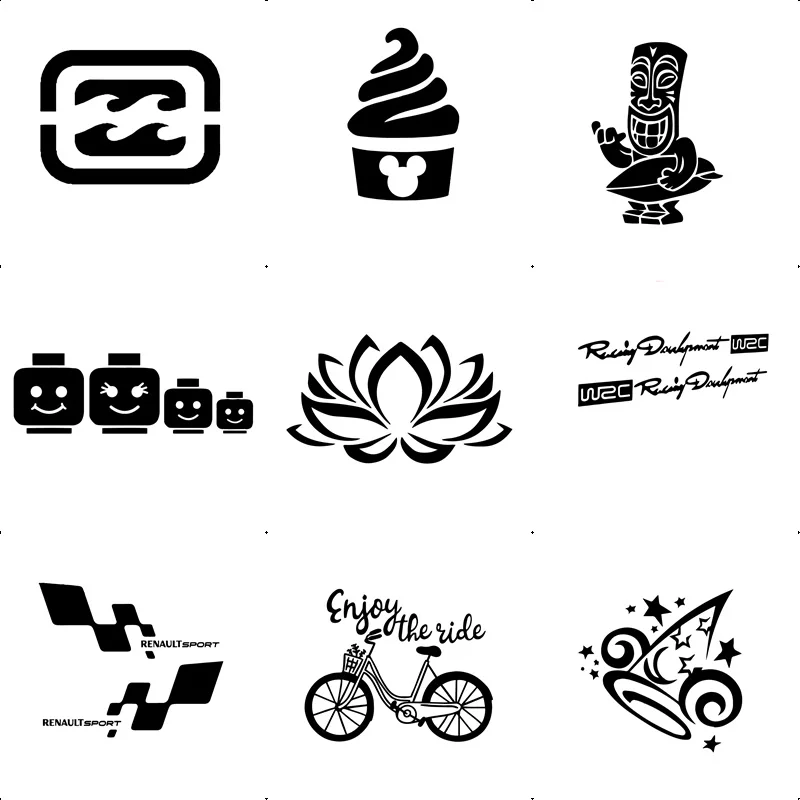 Totem Lotus Sticker Colossus Magic Hat Adesivi Per Auto Ice Cream Decal Pvc Decalcomania Decorativa Moto Impermeabile Off Road Laptop