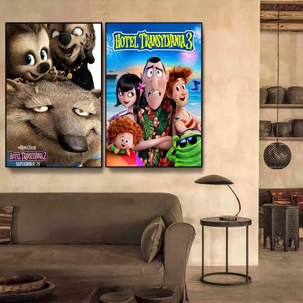 Film Hotel T-Transiline Poster Kraft Club Bar Paper Vintage Poster Wall Art Pittura Camera Da Letto Studio Big Szie