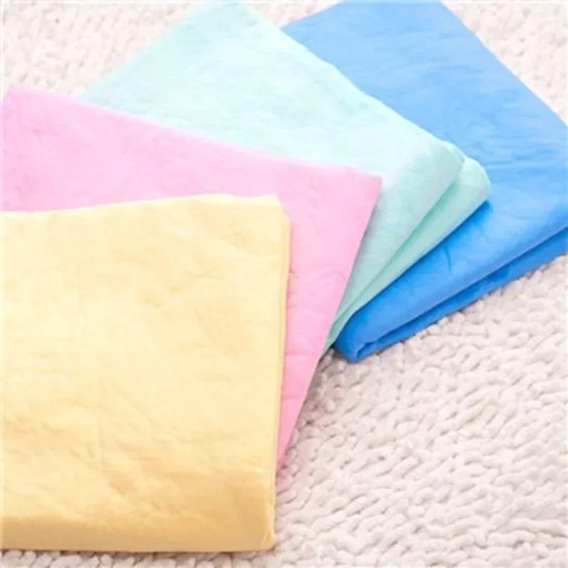 66*43*0.2CM Microfiber High Absorbent Bath Towel Cleaning Wipes Magic Hair Dry Towel Synthetic Deerskin PVA Chamois Cham
