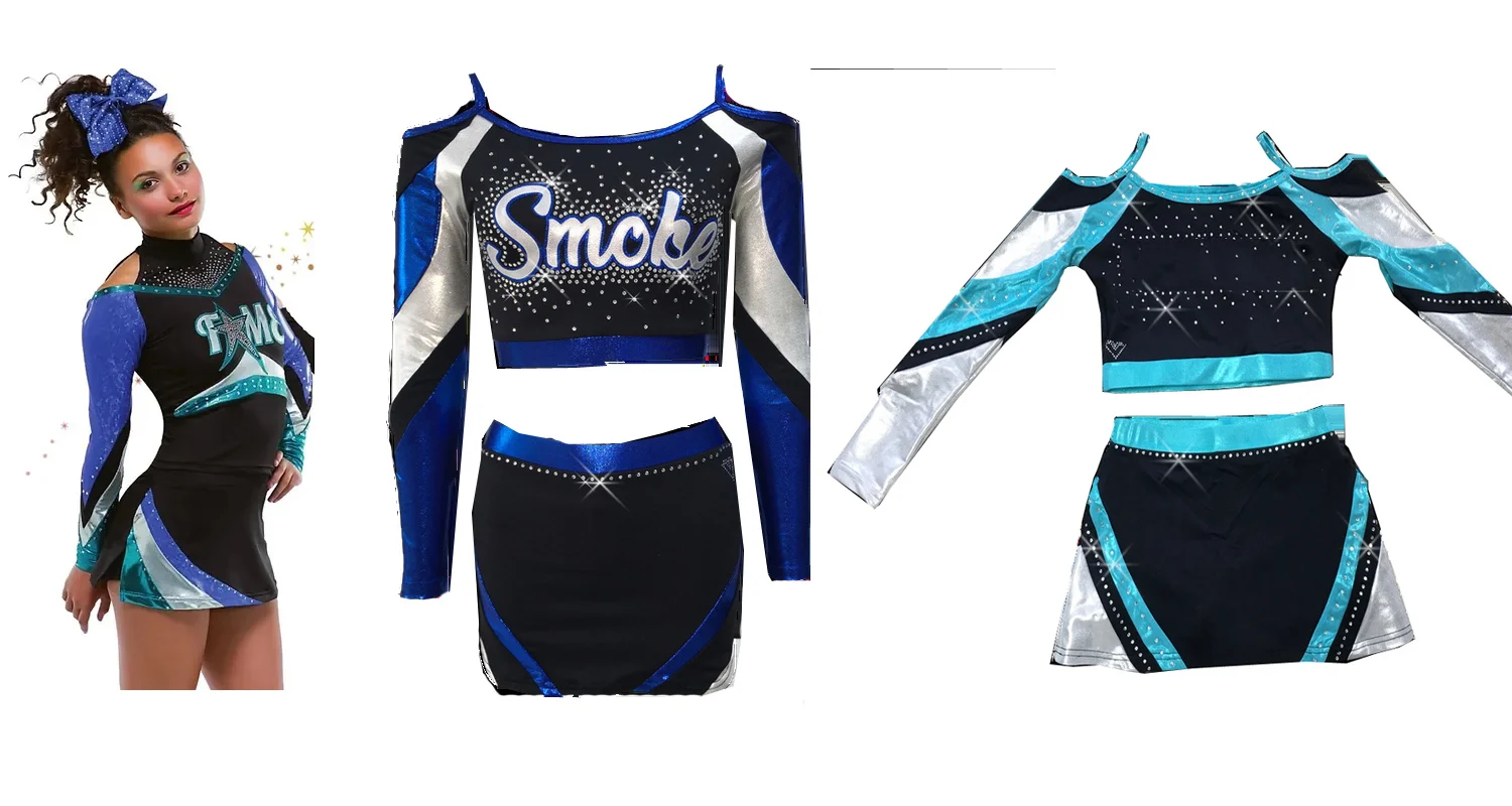 Cheerleading Uniform for Cheerleader Competition, Dance Clothes, Style