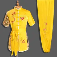 Uniforme traditionnel chinois Dragon Wushu pour hommes et femmes, ensemble de vêtements Kung Fu, uniforme d'arts martiaux, chapelle Tai Kleding, taoïste ShaCrists 6