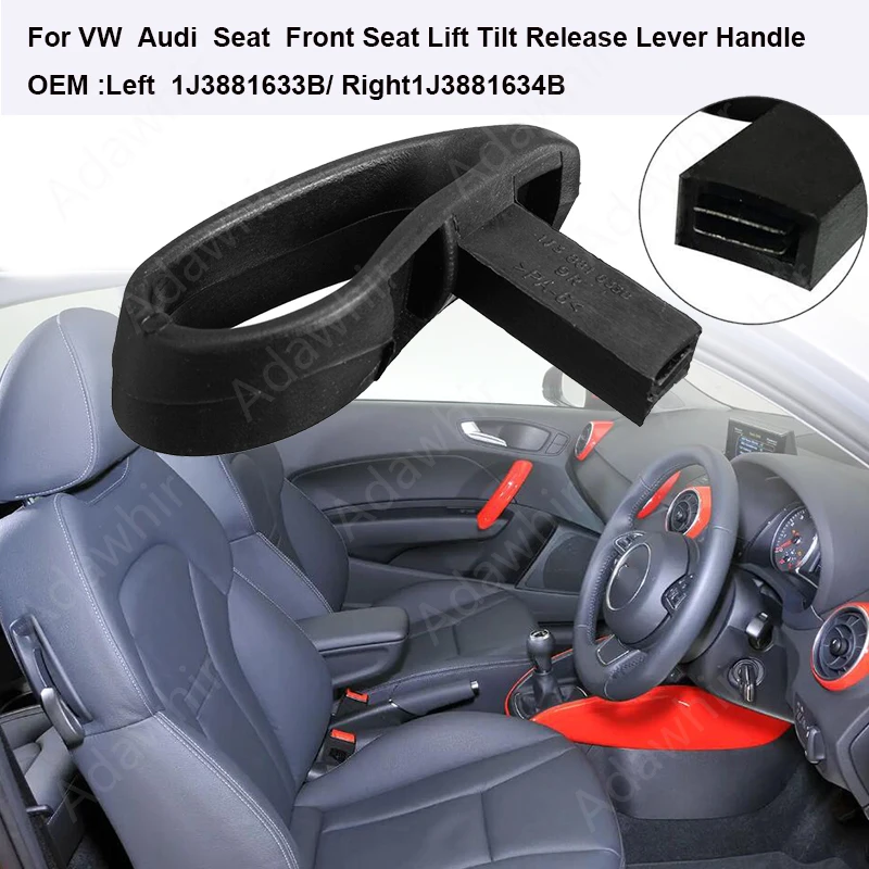 Per Vw Mk4 Golf Bora Polo Per Audi A1 Seat Ibiza Car Front Seat Lift Tilt Release Leva Maniglia Sinistra/Destra Muslimah