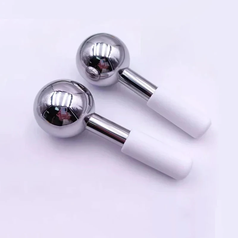 Face Massager Lifting for Wrinkles Stainless Steel Ice Ball Eye SPA Body Massage Facial Relax Beauty Tools Skincare