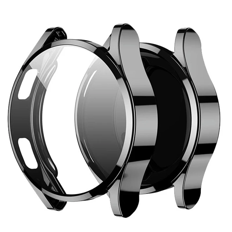 Premium All-Around Anti-Fall Glass+PC Watch Case with Screen Protector