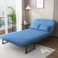Modern folding sofa bed apartment small apartment simple single and double folding sofa with armrest 3