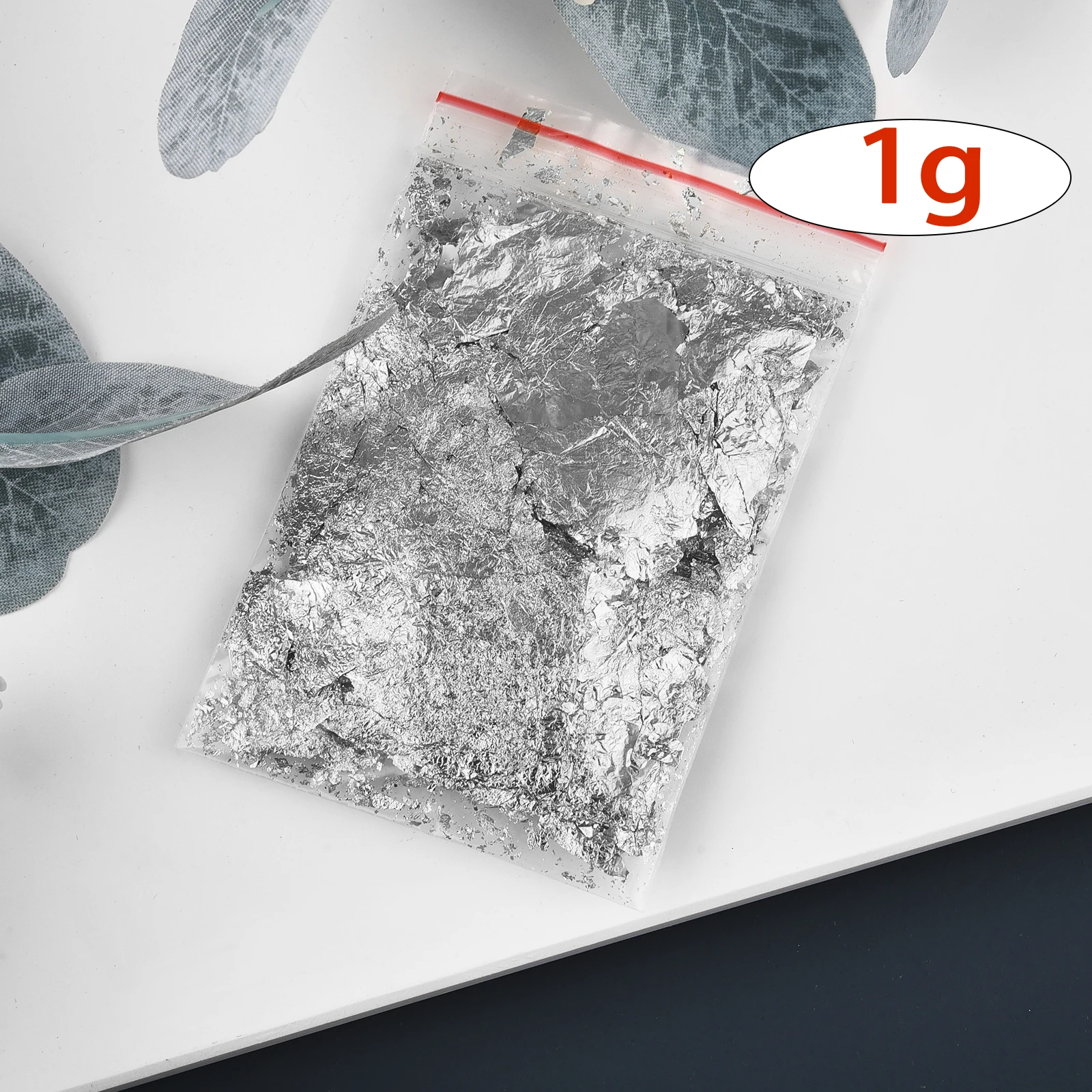 Imitation Metallic Foil Flakes for Crafting and Nail Art Decor
