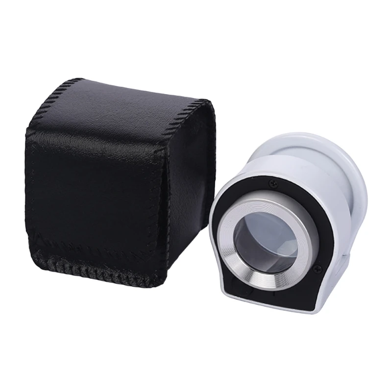 

10X Magnification Loupe Identification Lens Magnifying With Money-Detector Light