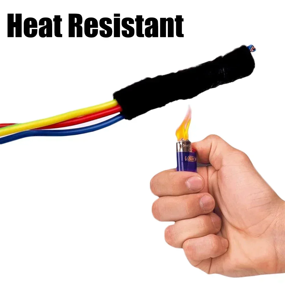 Electrical Tape 25m Heat Resistant Wire Harness Bundle Insulation Auto Wiring Fabric Cloth Wrap Waterproof Cable Adhesive Tape