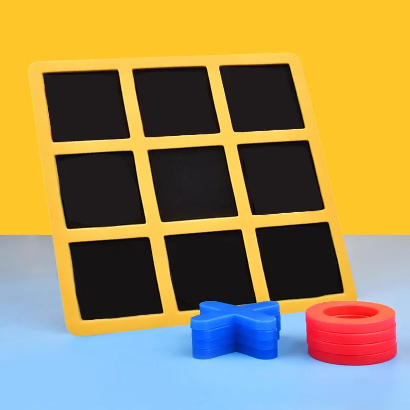 OX Chess Board Game 1PC Parent-Child Interaction Leisure Puzzles Funny Developing Intelligent Educational For Children Adult