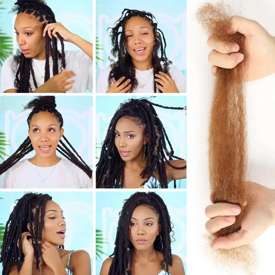 Afro kinky Bulk Human Hair For Braiding Remy Hair Bundle 30g/PC 2/4/1B Color Braids No Weft Dreadlocks Crochet Bulks 3PCS human hair extensions human hair bundles braiding hair extensions human braiding hair