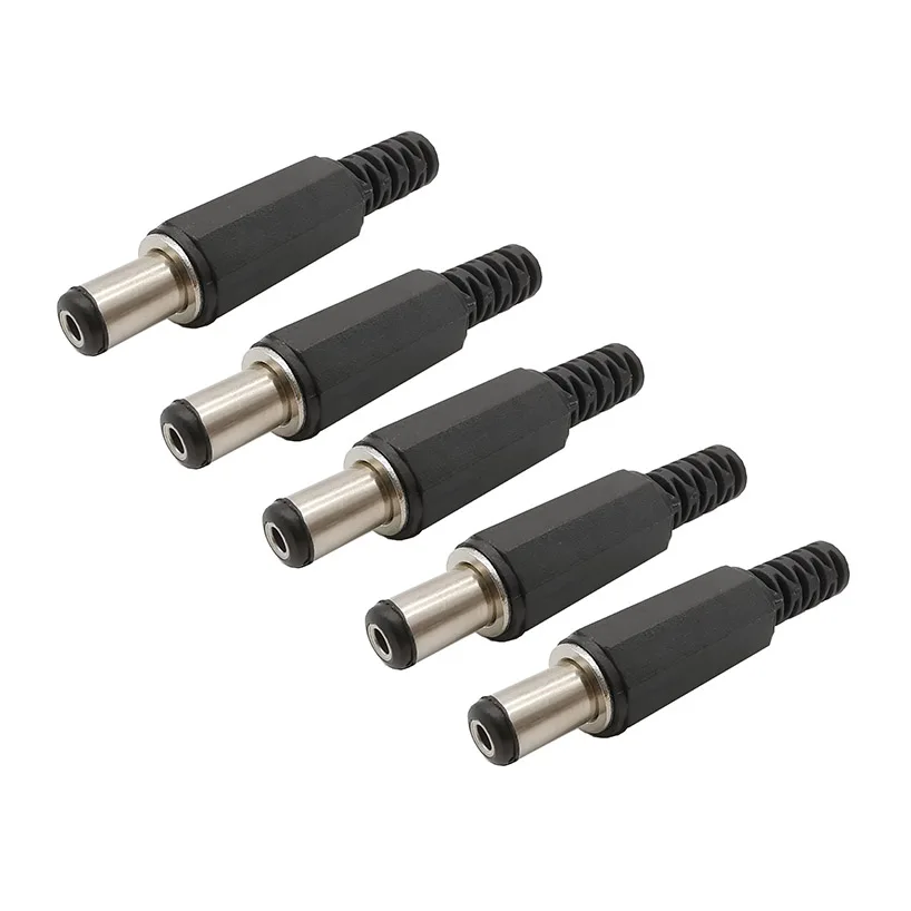 10Pcs DC Power Jack Plug Connectors - 5.5mm X 2.5mm Male Female Set for DIY Electric Projects and Charging Adapters Description Image.This Product Can Be Found With The Tag Names 55mm x 21mm dc power cable female connector plug, 55mm x 21mm female male dc power connector jack