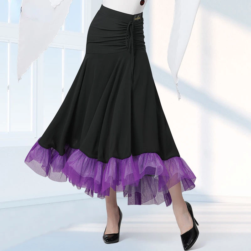 Ballroom Dance Costume Skirt White Ballroom Dance Skirts Skirts