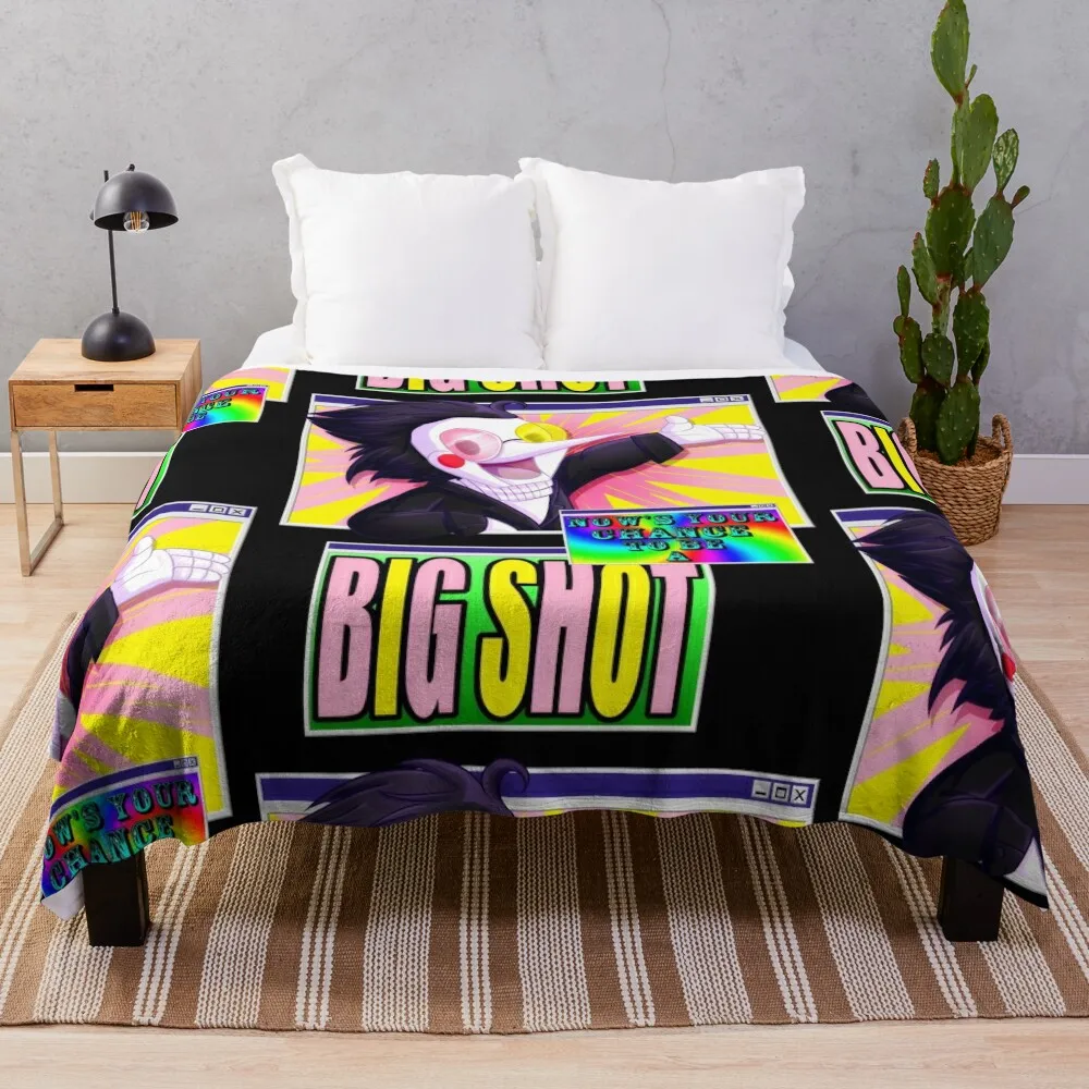 To Be A [[Big Shot]] Coperta Morbida Decorazione Natalizia Coperte Pelose Di Peluche