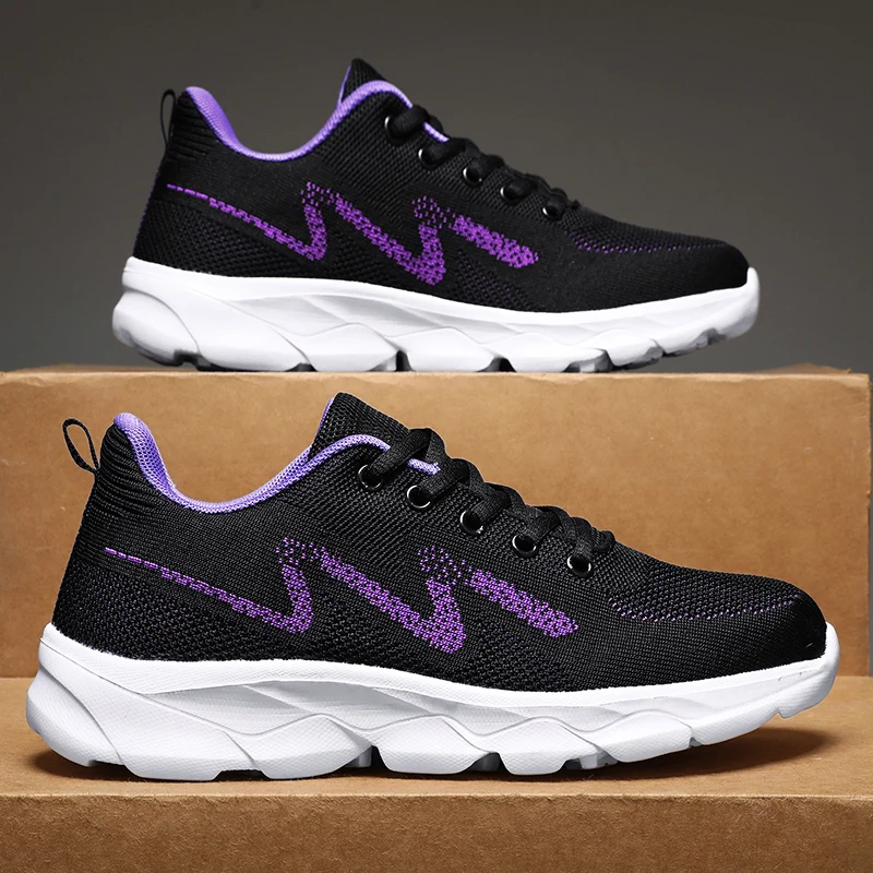 2023 New ladies sports casual shoes women shoes breathable mesh shoes non-slip breathable ladies shoes 35-41 size