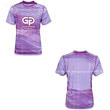 2026New Fan Edition Wigan Warriors 성인 및 어린이용 축구 스포츠 티셔츠3D 프린트 땀 흡수 속건성 저지