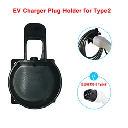 Teschev EV Charger Holder Holster Dock for Enhanced Charging Cable Protection (Type2 Charger Holder)