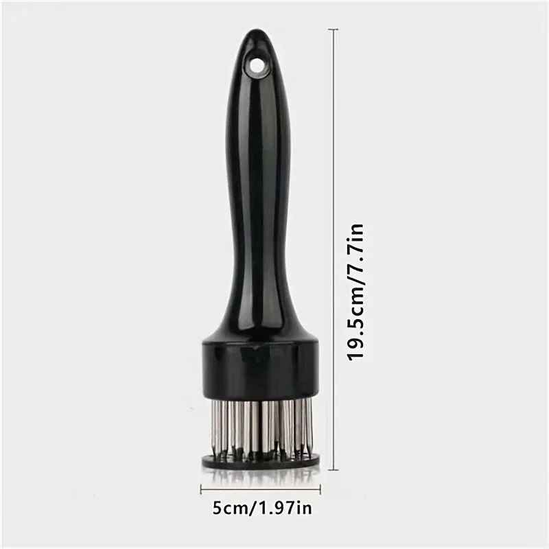 1PC Stainless Steel Steak Meat Tenderizer Hammer Loose Meat Needle Household Punching Daily Tendon Breaker Inserting Needle