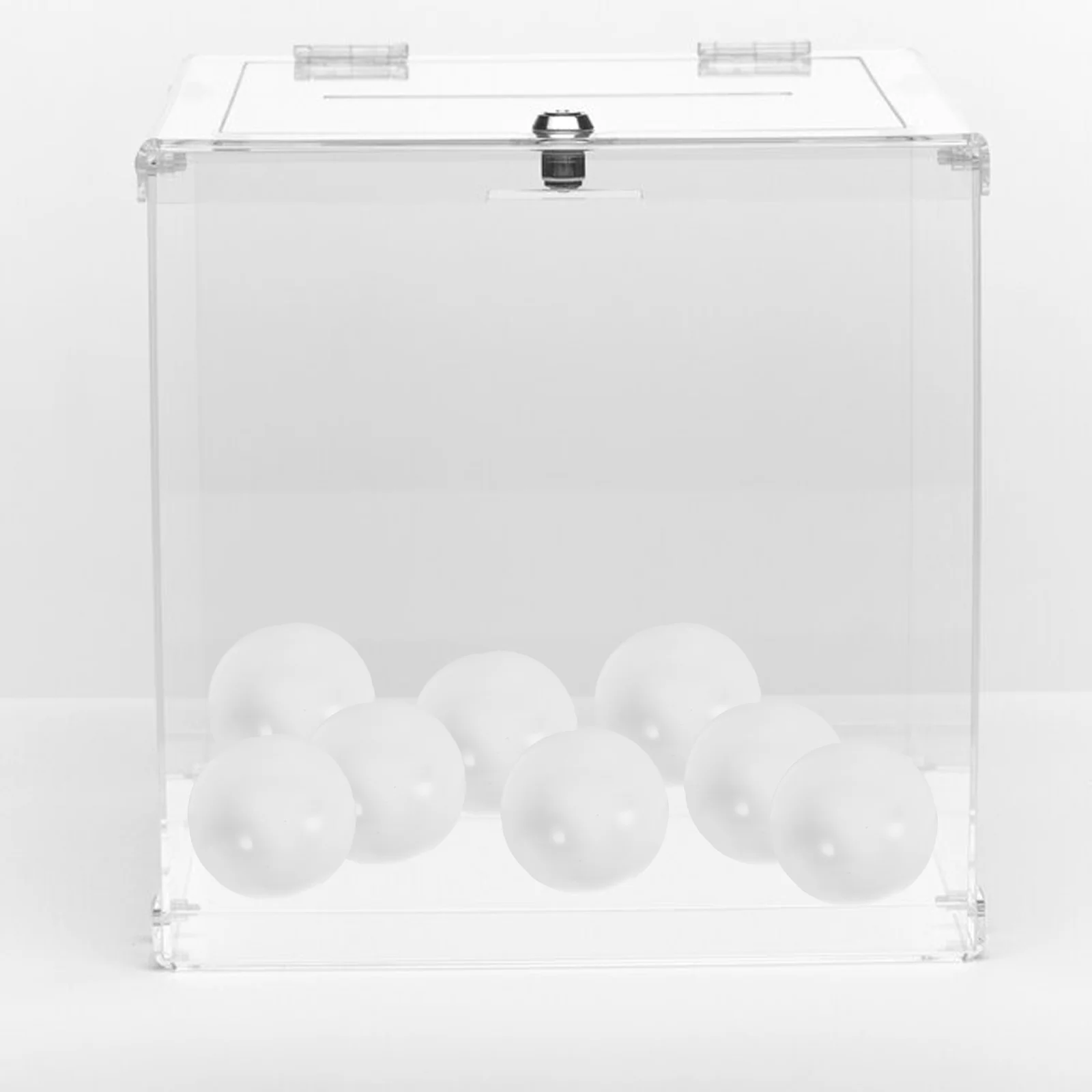 Jojofuny 100pcs Plastic Bingo Balls – Openable Hollow Raffle Balls For Game Nights