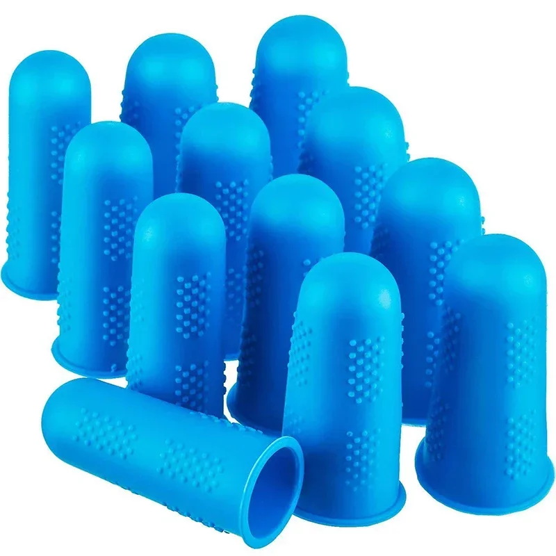 5pcs Silicone Finger Protector Sleeve Cover Anti-cut Heat Resistant Anti-slip Fingers Cover For Cooking Kitchen Tools Anti-slip