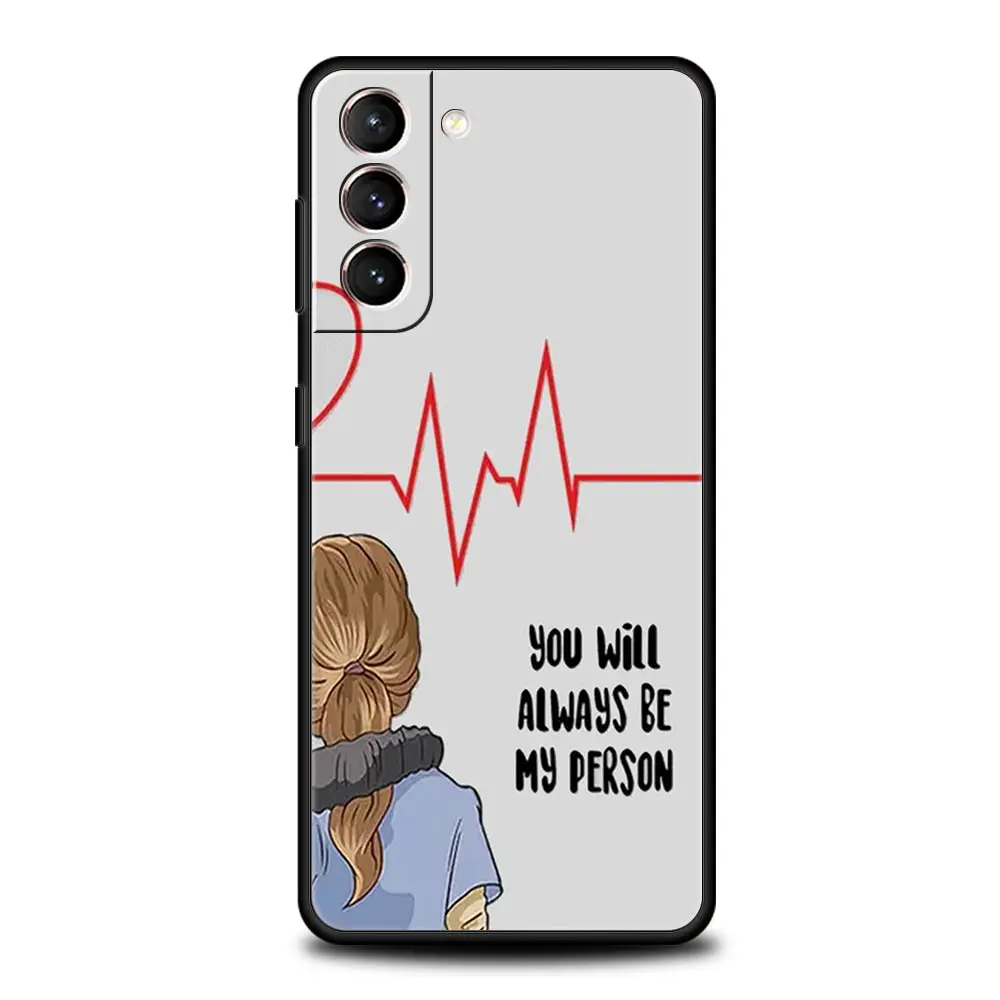 Grey's Anatomy You Are My Person Soft Phone Case Cover