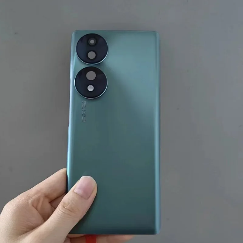 Cover posteriore per batteria Honor70 per custodia in vetro per alloggiamento posteriore Honor 70 Sostuisci pezzi di ricambio per riparazione telefono + obiettivo fotocamera