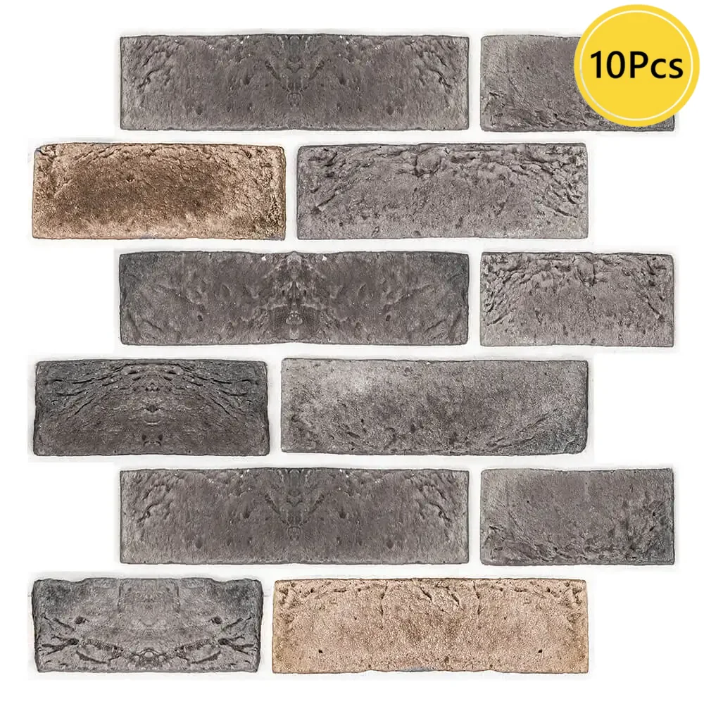 Brown grey - 10pcs
