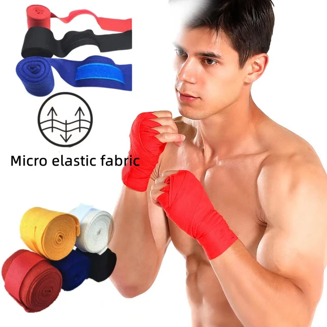 Cotton Bandage Boxing Wrist Bandage Hand Wrap Combat Protect Boxing  Kickboxing Handwraps Training
