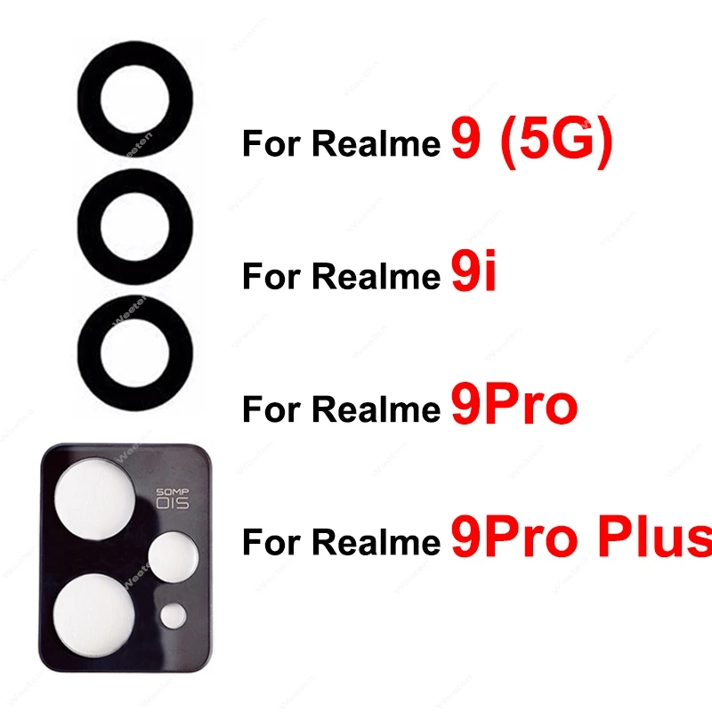 

Стекло для задней камеры Realme 9 Pro 9Pro Plus 9 9i 4G