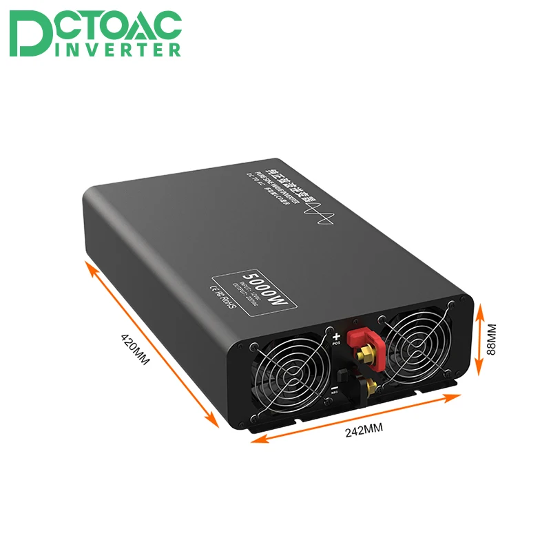 5000W 12V 24V 36V 48V 60V 72V 84V A Ac 100V 110V 120V 220V 230V 240V Inverter Solare A Onda Sinusoidale