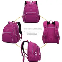 Tegaote School Backpack Student for Teenage Girl Boy 2024 Travel Back Packs Bag Women Nylon Waterproof Laptop Bagpack Unisex 4
