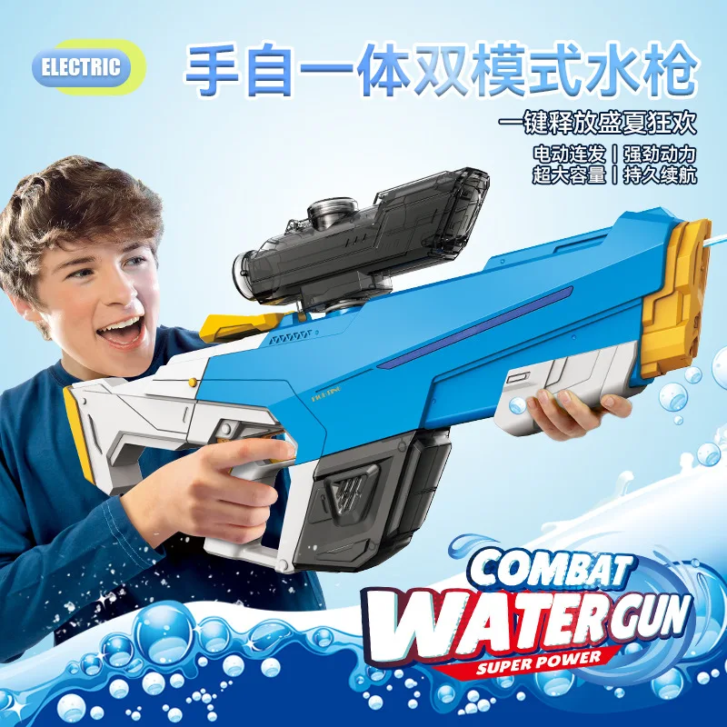 2 Pistole Acqua Elettriche - Fucili Acqua Automatici Per Bambini E Adulti Estate - Foto 6