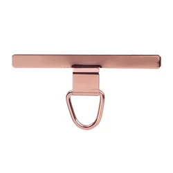 Ultra - Thin Stainless Steel Phone Tether Tabs - 1PCS (A - Rose Gold)