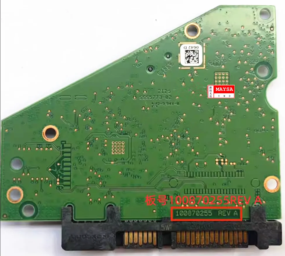 Disco Rígido para Seagate 100870255 Rev a 2855a 3.5 in Recuperação de Dados