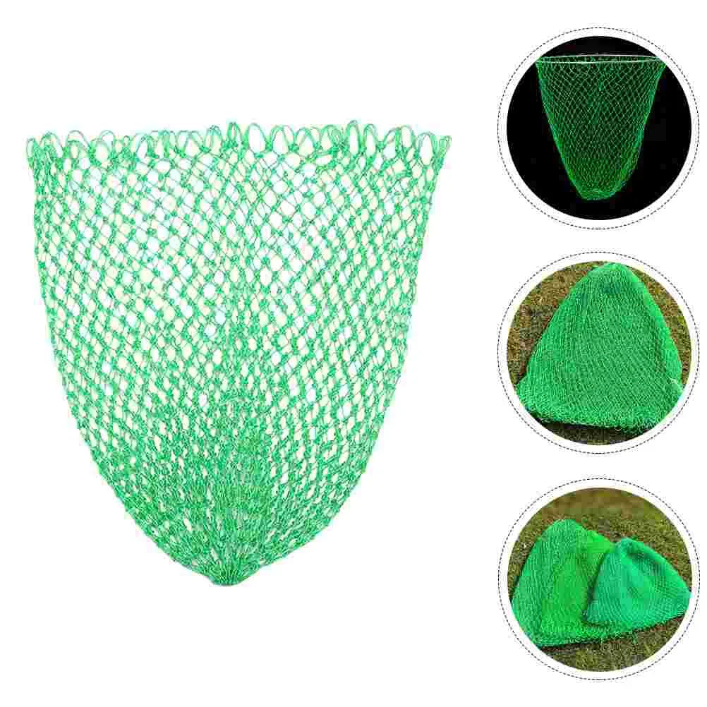 Fishing net fishing landing net Strong Nylon Landing Net Head Thick Line Wear-resistant Fishing Network for Big Fish Hand Net Accessories Diameter 40cm-60cm