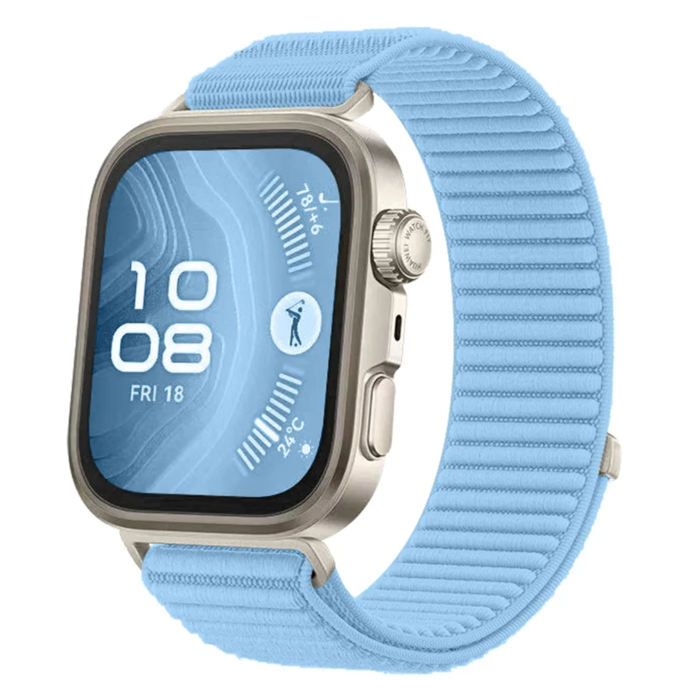 Nylon Loop Sports Strap for Smartwatch - Replacement Wristband Bracelet