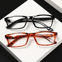Lunettes de lecture portables + 1.00 ~ + 4.00, monture Pc unisexe ultralégère, presbytes, soins de la Vision, haute définition, 1 pièce 2