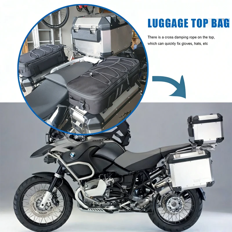 Borse da Moto Aggiuntive per BMW GS 1200 LC Adventure 2013-2017 - immagine 6