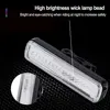 RGB Bicycle Lights Bike Tail Light 750 mAh Memory Mode Rainbow LED Warning USB Waterproof Helmet Scooter Rear Taillight 4