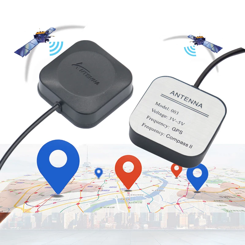 액티브 GPS 안테나 포함 자동차 대시 캠, 트럭, SUV DVR 녹음기, 트래커 리시버, Fakra-C, SMA 수, 1560 MHz