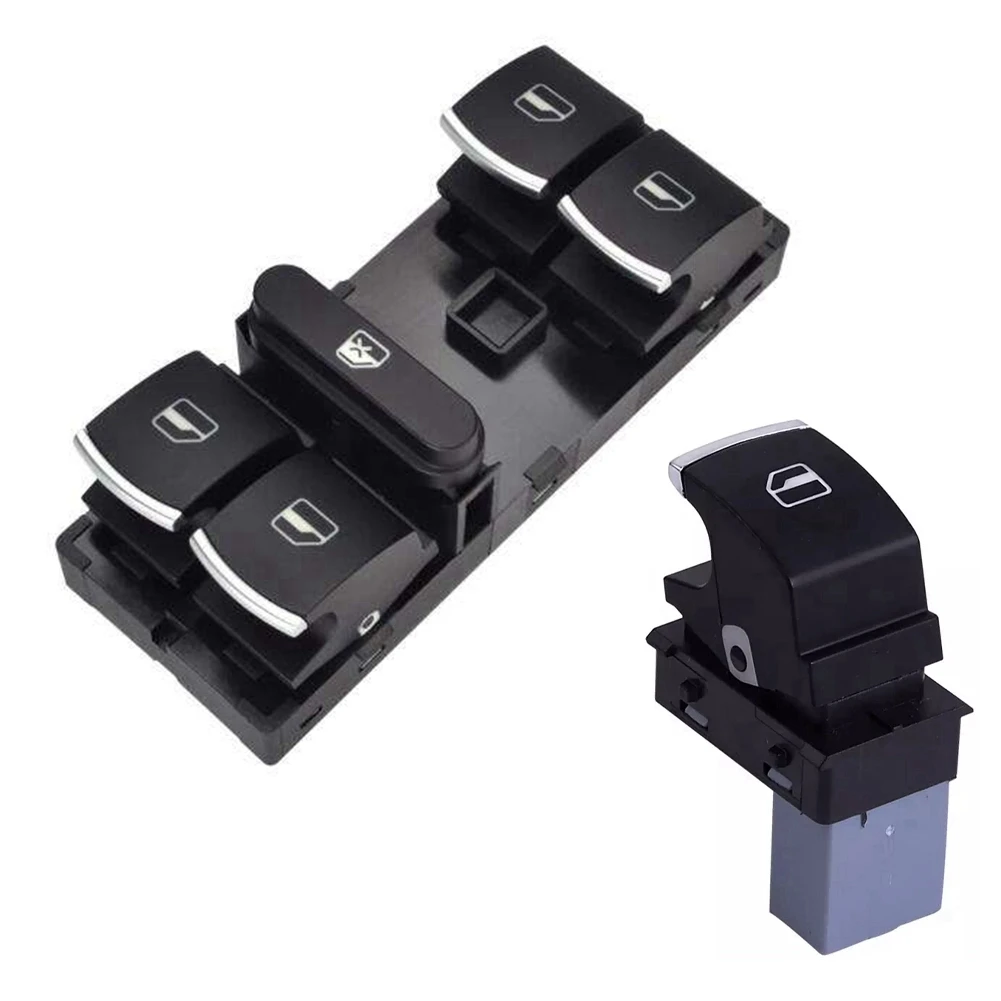 

5Nd959857 5Nd959855 Power Main Window Switch Button for VW Jetta III 6 Golf GTI 5 6 Tiguan Passat