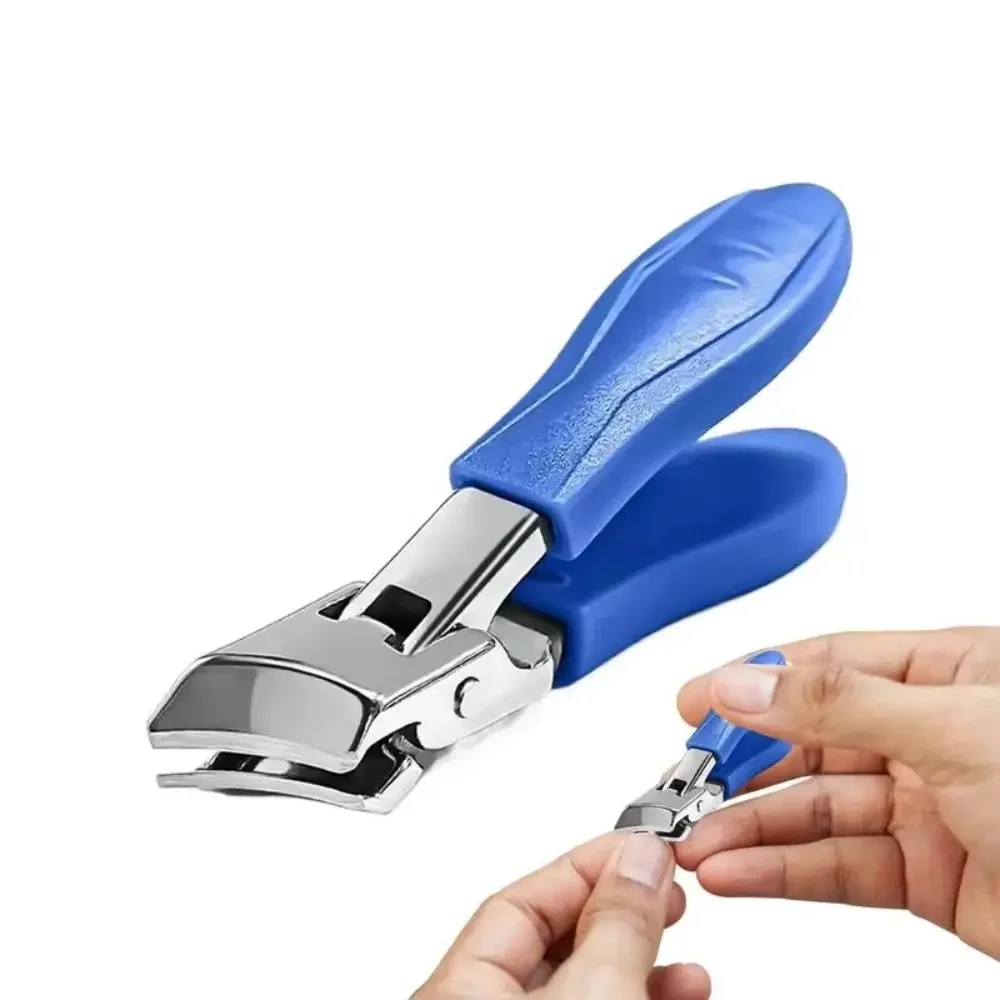 Professional Anti-Splash Slant Edge Nail Clipper Eagle Beak Stainless Steel Oblique Toe Nail Trimmers Trim Nails Nail Clipper