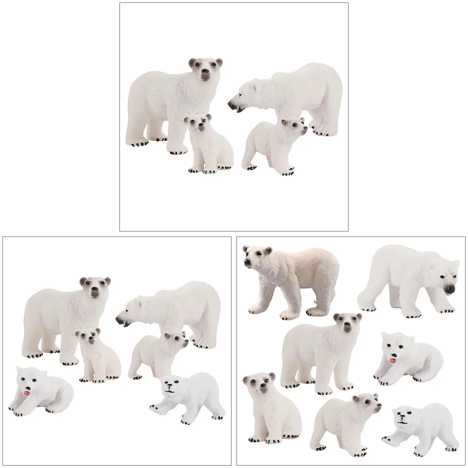 

Фигурки животных Arctic Bear познавательные для мальчиков и девочек